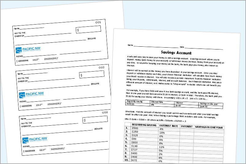 Banking Services middle school financial literacy