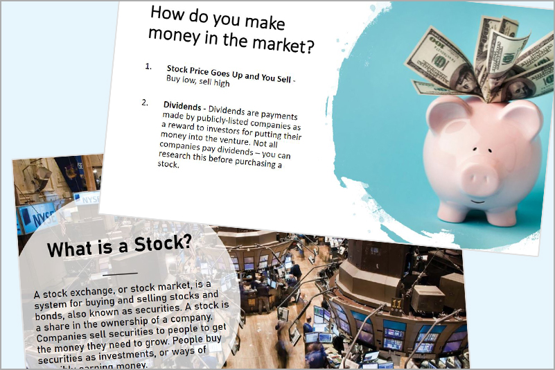 Lesson about how the stock market works