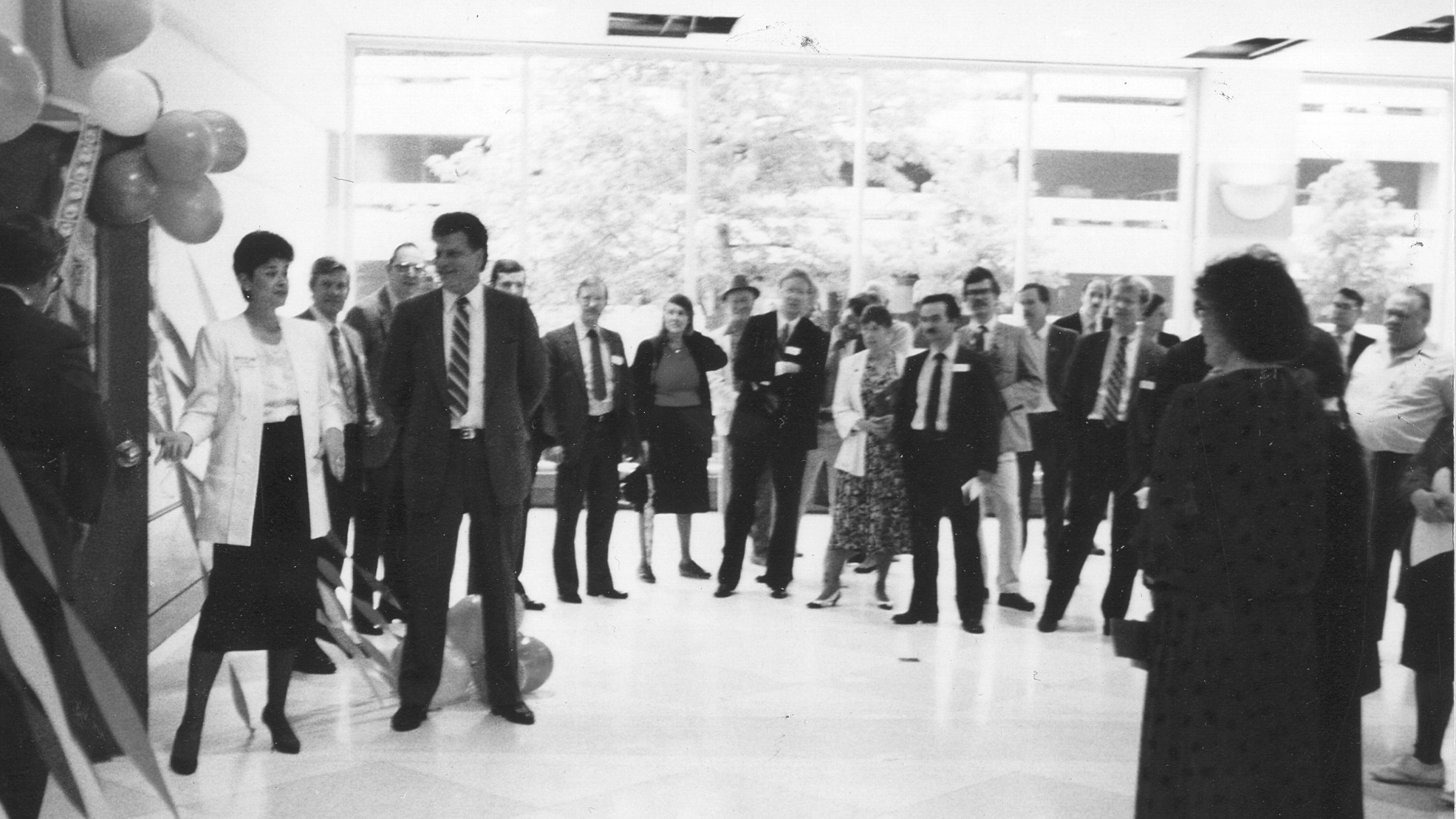 The 1989 grand opening of our BPA branch