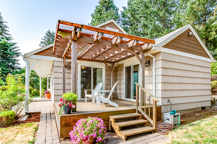 Rural Oregon home bought with a USDA loan.